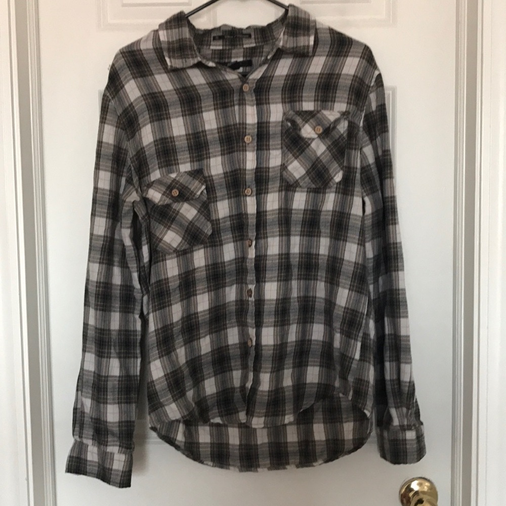 Plaid Lumberjack Button-Down - Picture 2 of 2